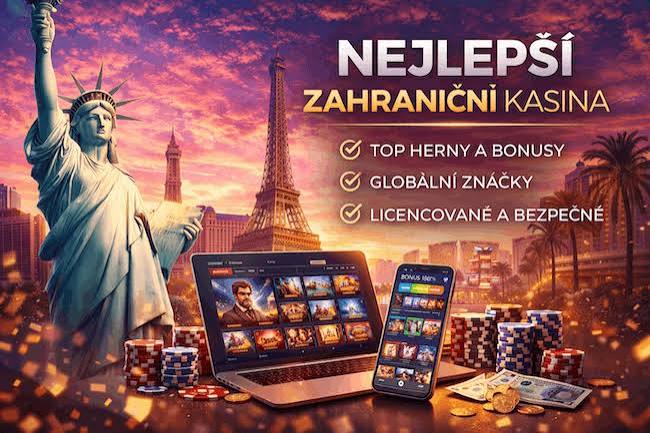 Zahraniční kasino Proč se vyplatí hrát online